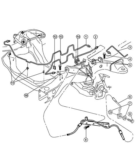 dodge durango brake line junction box front|Lines & Hoses, Brake, Front fit your 1999 Dodge Durango.